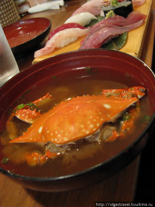 Суп из краба Япония