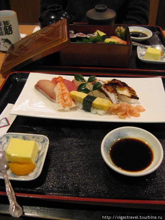 Еще суши Япония