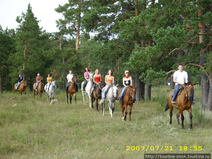 Конные прогулки Бурабай Национальный Парк, Казахстан