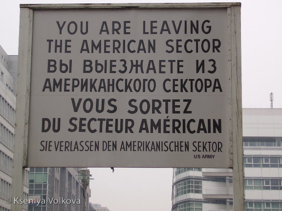 Checkpoint Charlie Берлин, Германия