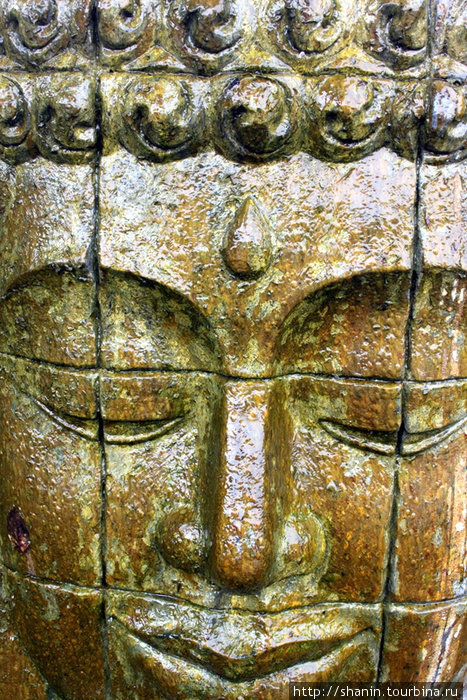 Лицо Будды Бали, Индонезия