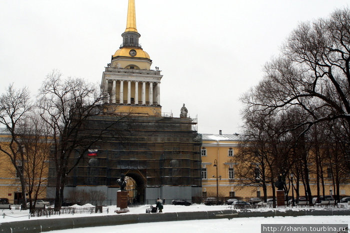 Адмиралтейство в Санкт-Петербурге Санкт-Петербург, Россия