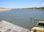 Река Сырдарья перед впадением в Аральское море.