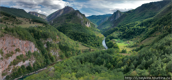 Каньор реки Тара Черногория