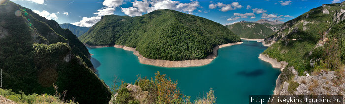Пивское озеро Черногория