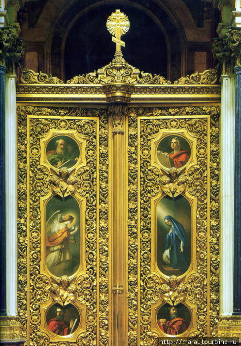 Царские врата главного алтаря Санкт-Петербург, Россия