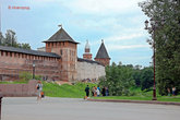 Стены и башни новгородского Кремля