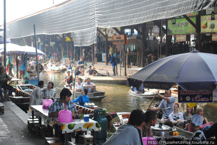 Плавучий рынок Таиланд