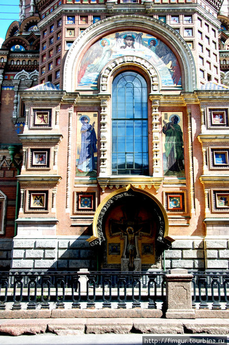 Фрагмент Воскресенского собора(Спас на крови) Санкт-Петербург, Россия
