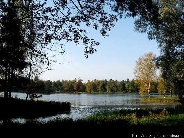 Осень в Гатчинском парке. Гатчина, Россия