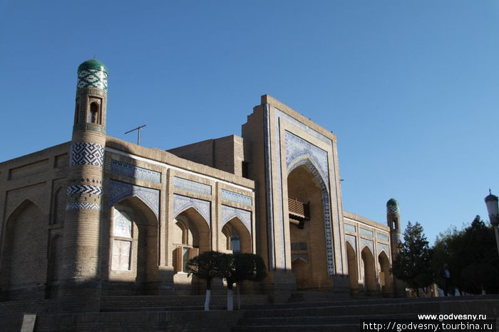 Люди, архитектура Хива, Узбекистан