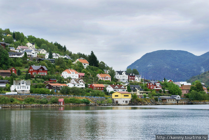 Фьорды и зеленые просторы Норвегии Норвегия