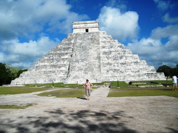 Пирамида в Чиче-Ице — одно и из современных Чудес Света, ради которой мы ехали в Мексику.