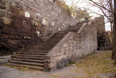 Лестница на крепостную стену