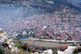 Вид на Амасью из крепости