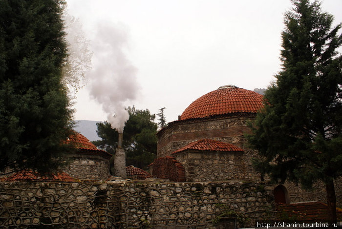 Старинная баня продолжает работать Амасья, Турция