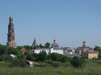 Панорама Свято-Иоанно-Богословского монастыря с обзорной площадки.