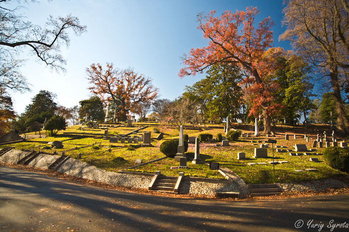 Голливудское кладбище в Ричмонде. Ричмонд, CША