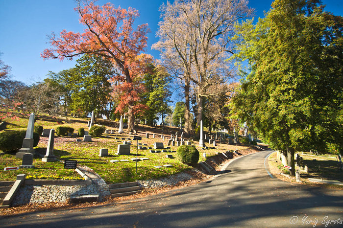 Голливудское кладбище в Ричмонде. Ричмонд, CША