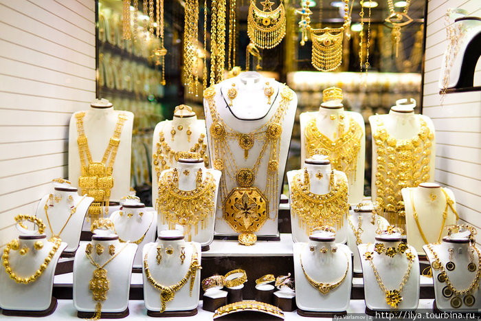 Дубайский золотой базар Дубай, ОАЭ