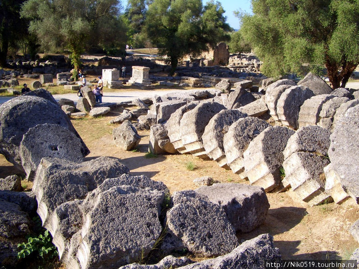 Древняя Олимпия. Полуостров Пелопоннес, Греция