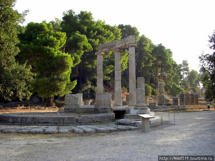 Древняя Олимпия. Полуостров Пелопоннес, Греция