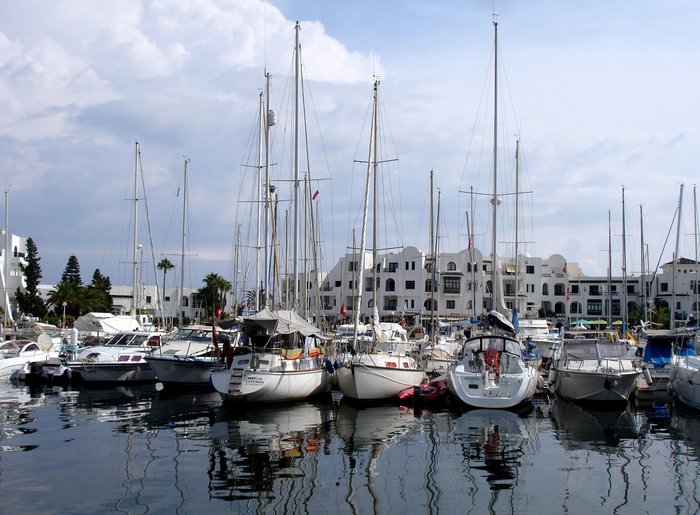 Порт-сад или лучший туристический город Туниса Эль-Кантауи, Тунис