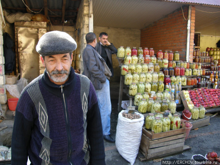 Придорожный рынок Азербайджан