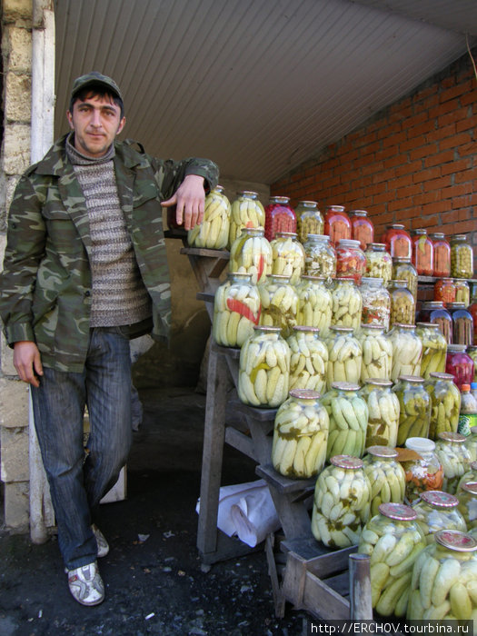 Придорожный рынок Азербайджан