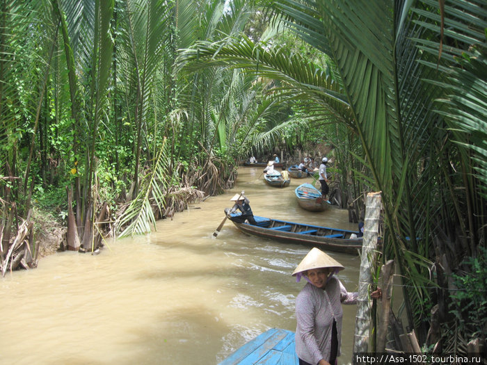Дельта реки Меконг Хошимин, Вьетнам