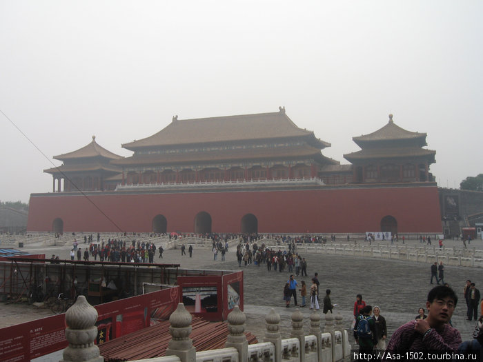 Туманный Пекин Пекин, Китай
