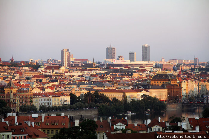 Пражские крыши Прага, Чехия