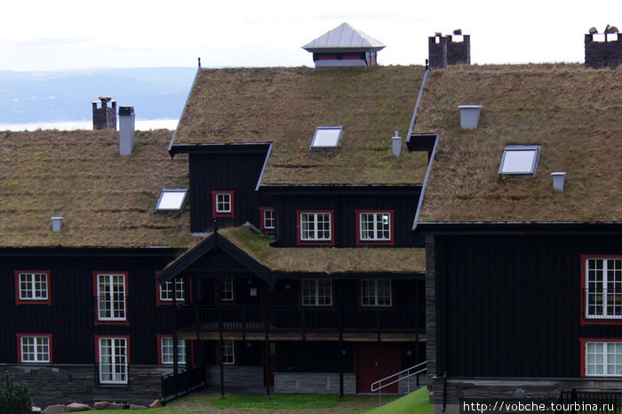 Норвежские крыши Норвегия