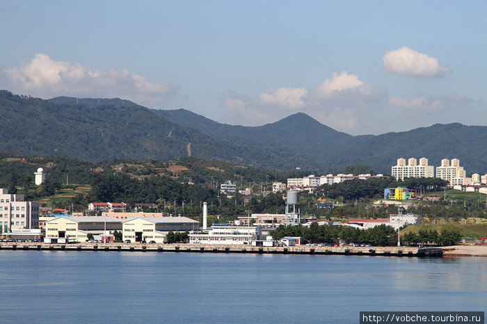 Южнокорейский порт Донгхе Республика Корея