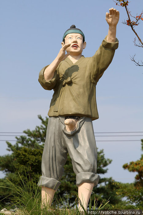 Парк эротического фольклора Хэсиндан. Южная Корея Провинция Канвондо, Республика Корея