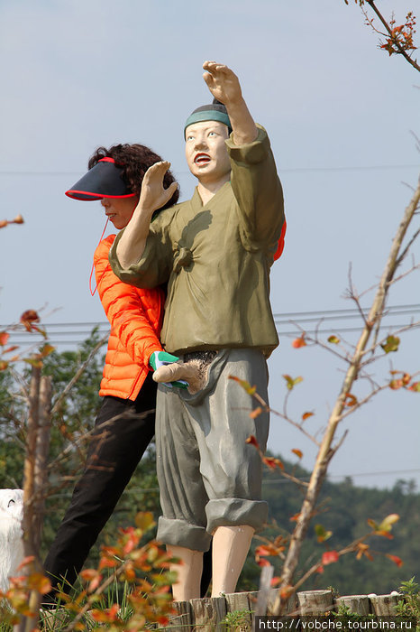 Парк эротического фольклора Хэсиндан. Южная Корея Провинция Канвондо, Республика Корея