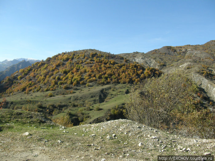 Дорога в Лахыч Исмайлинский район, Азербайджан