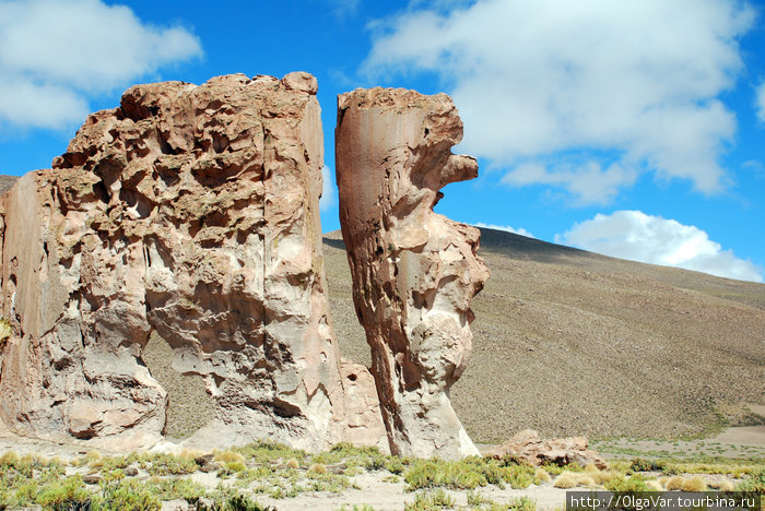 В Долине скал Уюни, Боливия