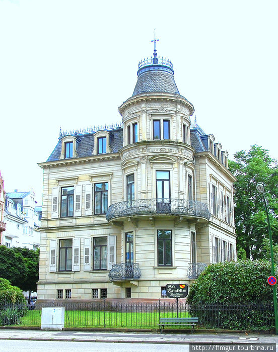 Архитектура XIXв. Баден-Баден, Германия