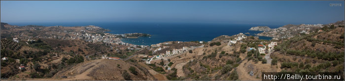 Панорама с BP Остров Крит, Греция