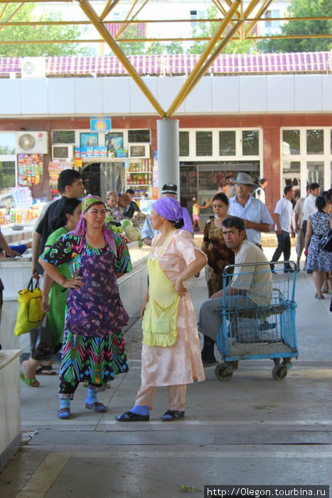 Бойкая торговля Узбекистан