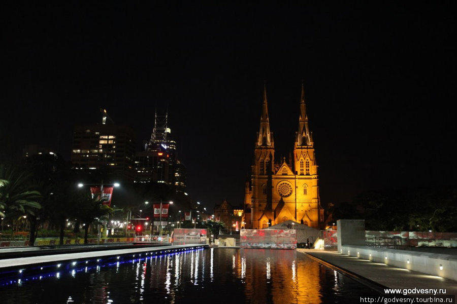 Ночной Сидней Сидней, Австралия