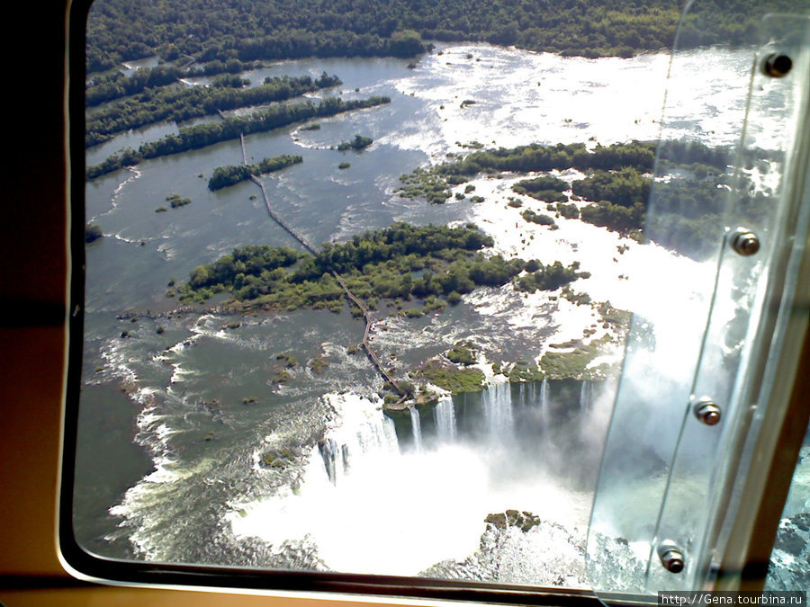 Водопад Игуасу Глотка Дьявола Рио-де-Жанейро, Бразилия
