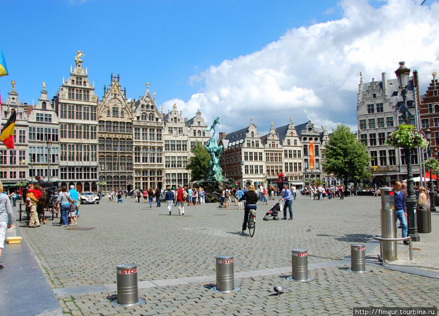 Главная площадь. Антверпен, Бельгия