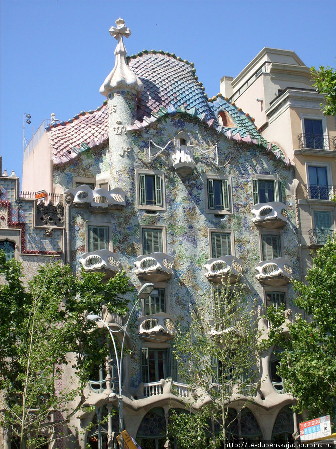 Дом Батльо в Барселоне. Действующий музей и частично жилой дом. Стоит побывать там! Калелья, Испания