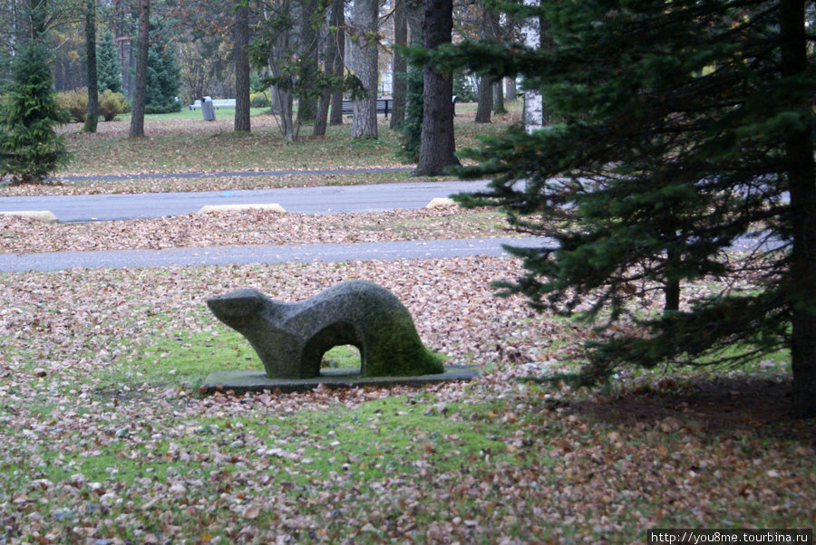 зверюшка в парке Пярну, Эстония