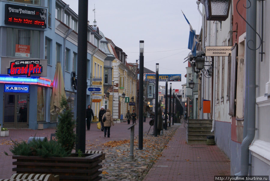 в центре города Пярну, Эстония