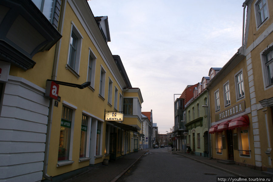 почти пустой город Пярну, Эстония