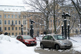 зима в Петрограде
