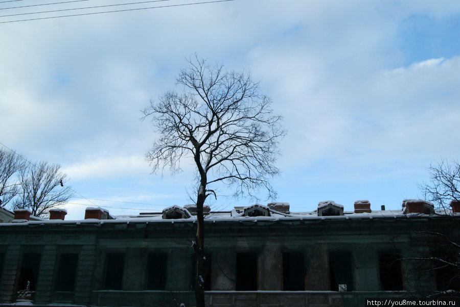старое здание Санкт-Петербург, Россия
